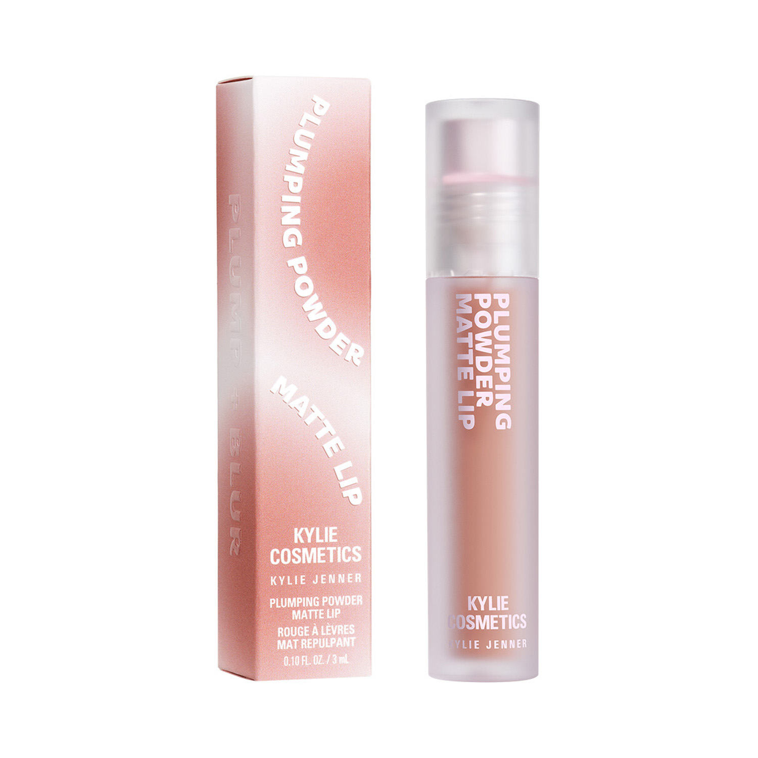 KYLIE PLUMPING POWDER MATTE LIP (LABIAL MATTE EFECTO VOLUMINIZADOR)